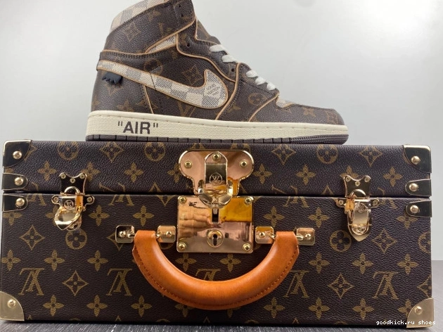 Cheap LV Air Jordan OFF-WHITE 1 x 0824